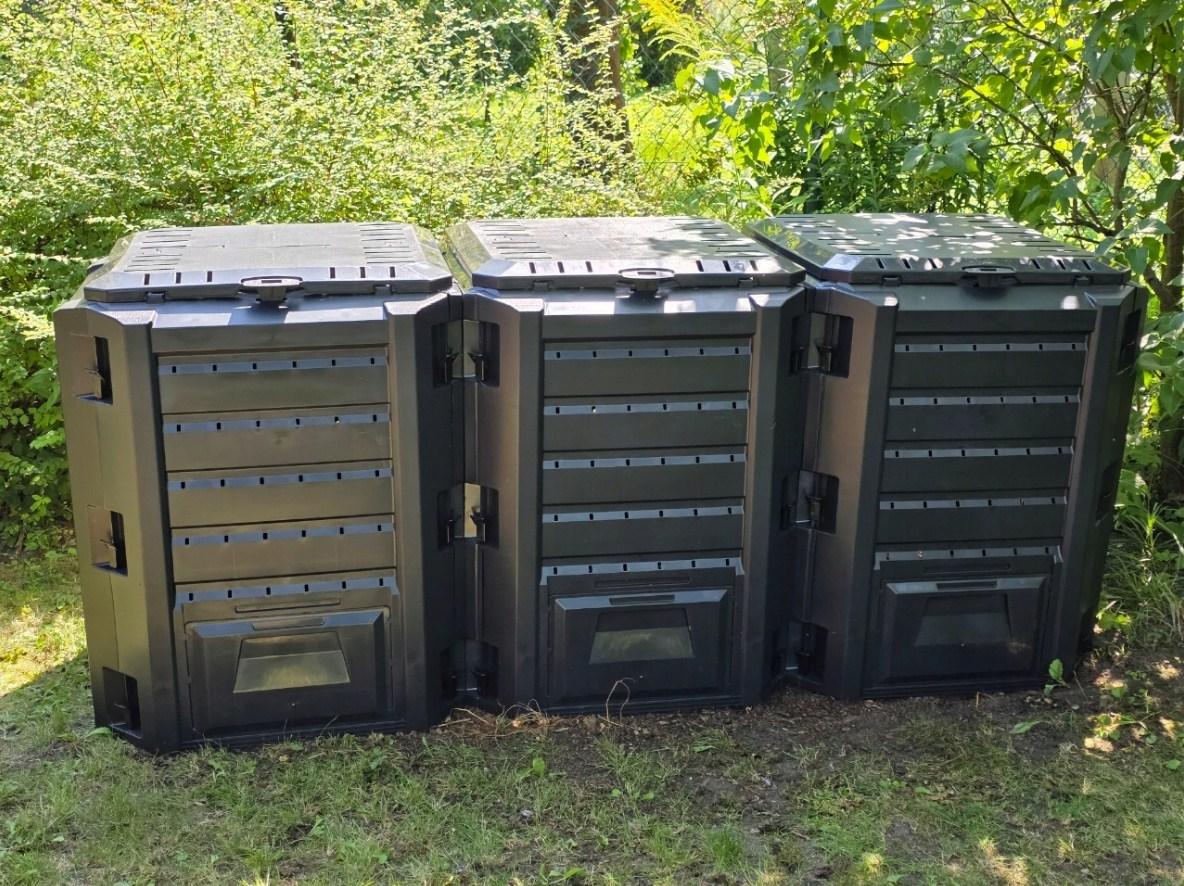 Компостер 1200 л IKSM1200C-S411 чорний 95436, фото 1