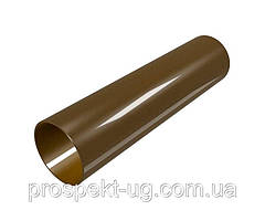 Труба водостічна пластикова Regenau 80 коричнева 3м