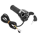 Ручка газу для електроскутера 48V з індикацією напруги, фото 4