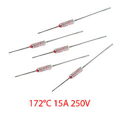 Термозапобіжник 172°C 15A 250V для прасок, духовок, мультиварок - Термозапобіжники універсальні