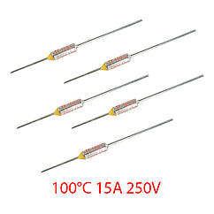 Термозапобіжник 15A 250V 100°C - Термозапобіжники універсальні