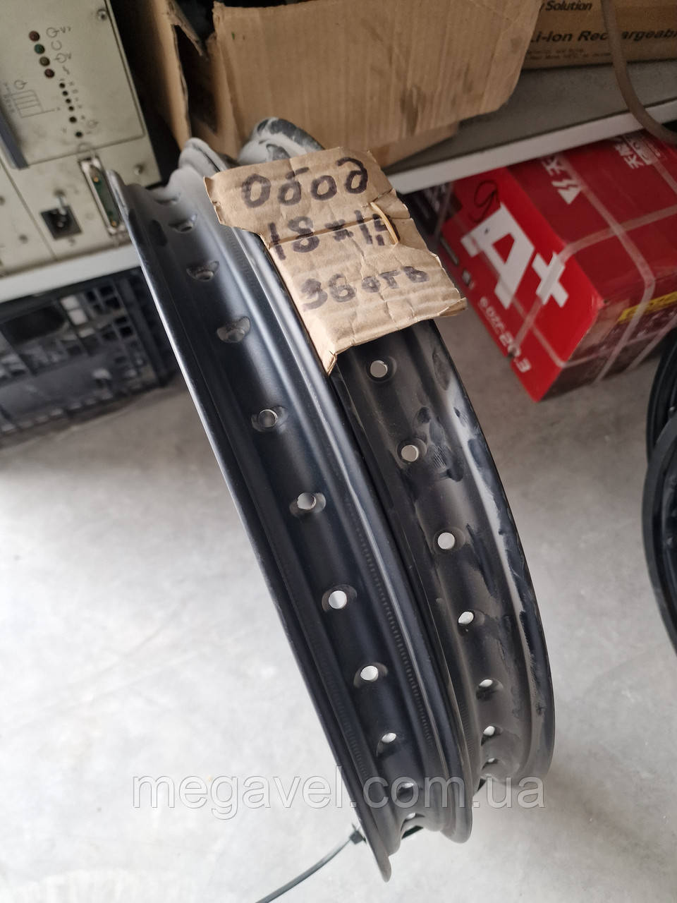 Обід 1.40x18, 36H, сталевий, чорний, фото 1