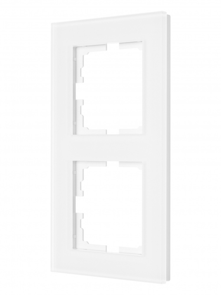 VESNA БІЛА МАТОВА Рамка 2-а вертикальна, фото 1