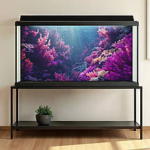 Наліпка для акваріума Фіолетові рифи під водою (400х650), фото 3