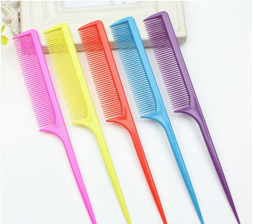 Гребінець для волосся з гострою ручкою для створення проділів, фото 1