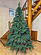 Канадська 2.1 м зелена. Ялинка штучна, як справжня, розбірна. Українське виробництво, фото 6
