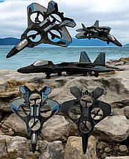 Радіокерований дрон-вертоліт EVA Fighter Jet з LED-підсвіткою, 2 акумуляторами та захисним корпусом, фото 4