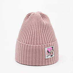 Дитяча шапка с нашивкою мінні