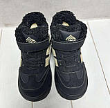 Зимові черевики  на овчині Tom.M чорні 29-32, фото 6