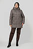 Жіноча зимова куртка-пуховик прямого силуету Мадейра р-ри 50-60, фото 6