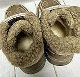 Зимові черевики на овчині Tom.M коричневі 28-32, фото 4