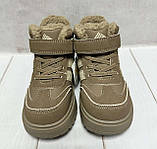 Зимові черевики на овчині Tom.M коричневі 28-32, фото 6