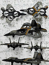 4DRC V17 Grey Shadow — дрон-літак із підсвіткою, міцним корпусом і простим керуванням, фото 3