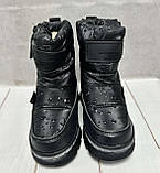 Зимові дутики для дівчаток Tom.M чорні 28-35, фото 2