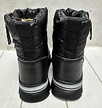 Зимові дутики для дівчаток Tom.M чорні 28-35, фото 5