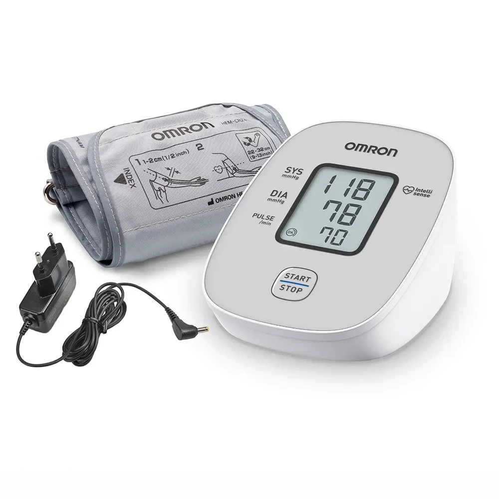 Тонометр автоматичний OMRON M2 Basic (HEM-7121J-E) з адаптером