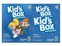 Комплект Kid's Box 2 New Generation Pupil's Book + Activity Book