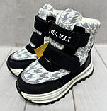 Зимові чоботитеплі   дутики Tom.M сірий 27-32, фото 3