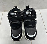 Дитячі зимові  кросівки на овчині унісекс jong golf чорні 27-31, фото 6