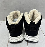 Дитячі зимові кросівки на овчині водовідштовхувальні jong golf чорні 27-31, фото 6