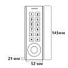Біометричний Smart контролер доступу з вбудованим зчитувачем SEVEN CR-7474BF MF, фото 7