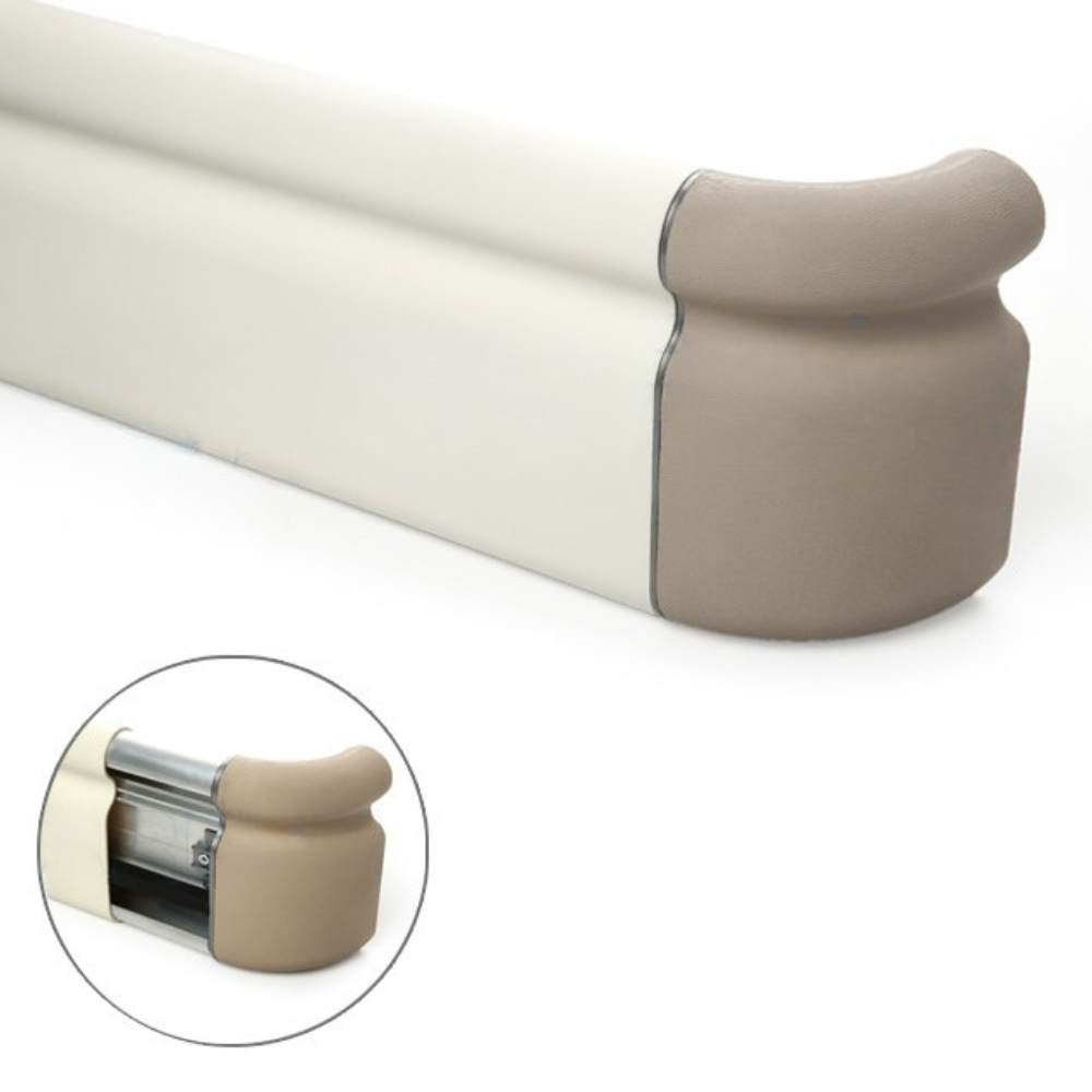 Захисний відбійник з ударостійкого вінілу для стін і кутів, поручень, DC 140, кратно 4 м.п.