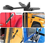 Гумовий замок стяжка демпфер капота. Натяжний антивібраційний замок, фото 4