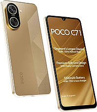 Xiaomi POCO C71 3/64GB Gold Гарантія 1 Рік, фото 4