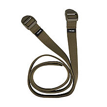 Стяжка компресійна Tribe Strap 0.5 м комплект 2 шт T-IZ-0016-olive для машинних приміщень