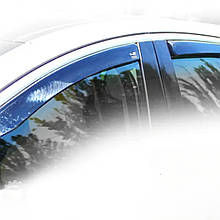 Дефлектори вікон (вітровики) Audi A4 5D 2009+ COMBI (вставні, 4 шт.) (HEKO)