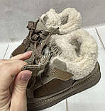 Зимові дитячі кросівки угги Jong Golf 31-37 маломіри коричневі, фото 2