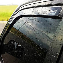 Дефлектори вікон (вітровики) Chevrolet CRUZE 2009+ 4D (вставні, 4 шт.) (HEKO)