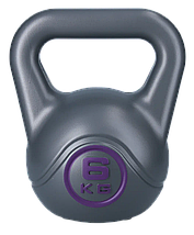 Гиря для кросфіту композитна гиря з вініловим покриттям протиударна гіря спортивна WCG Crossfit 6 кг, фото 2