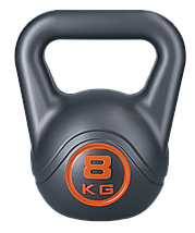 Гиря для кросфіту композитна гиря з вініловим покриттям протиударна гиря спортивна WCG Crossfit 8 кг, фото 2