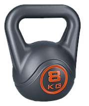 Гиря для кросфіту композитна гиря з вініловим покриттям протиударна гиря спортивна WCG Crossfit 8 кг, фото 3
