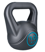 Гиря для кросфіту композитна гиря з вініловим покриттям протиударна гиря спортивна WCG Crossfit 10 кг, фото 3