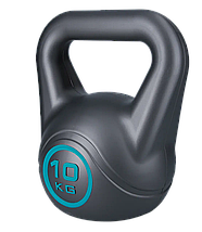 Гиря для кросфіту композитна гиря з вініловим покриттям протиударна гиря спортивна WCG Crossfit 10 кг, фото 5