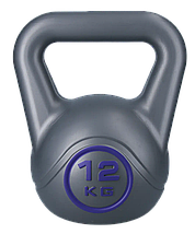 Гиря для кросфіту композитна гиря з вініловим покриттям протиударна гіря спортивна WCG Crossfit 12 кг, фото 2
