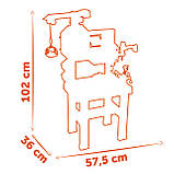 Ігровий набір "Блек + Деккер. Професійна майстерня" з підйомним краном та машинкою (7600360741), фото 2