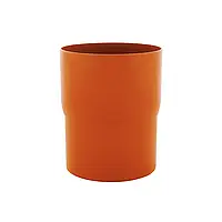 Соединитель трубы терракотовый 90/75 системы PROFIL