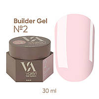 Гель, що моделює Valeri Builder Gel 30 мл, № 02 Nude