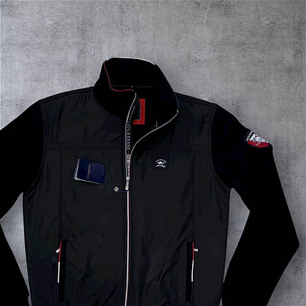 Чоловічий пуловер Black - чорний, фото 2