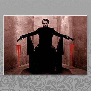 Плакат А3 Рок Marilyn Manson 005