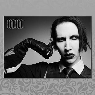 Плакат А3 Рок Marilyn Manson 020