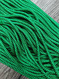 Шнур круглий поліпропілен 5мм зелений моток 100м, фото 2