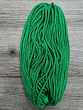 Шнур круглий поліпропілен 5мм зелений моток 100м, фото 3