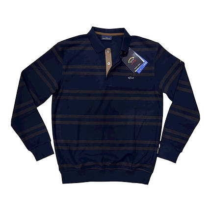 Светр чоловічий TAN - синій в смужку, фото 1