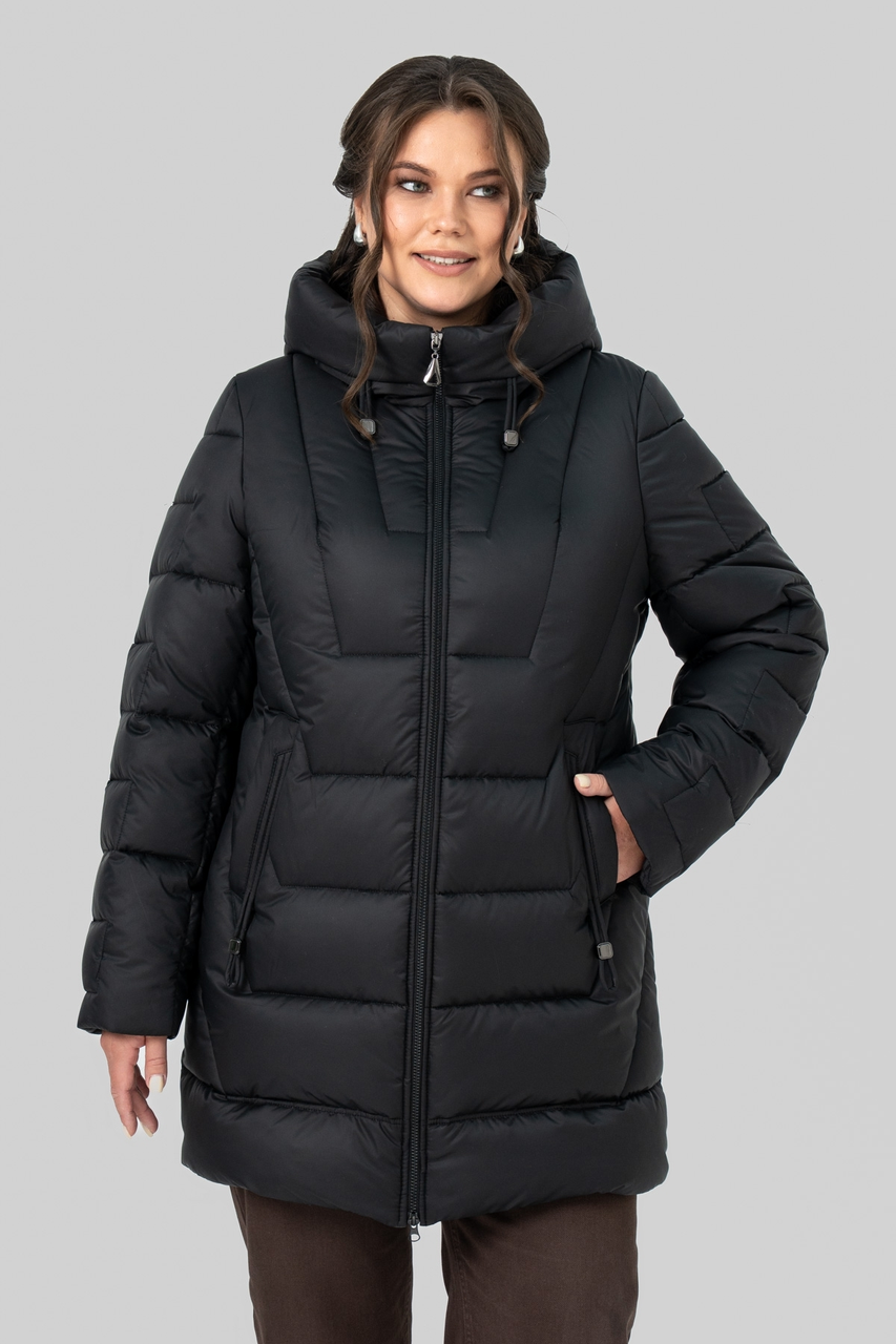 Жіноча молодіжна зимова куртка - пуховик Софія розміром 50-60, фото 1