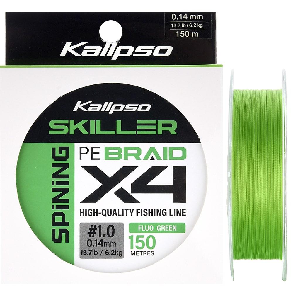Шнур Kalipso Skiller Spin X4 FG 150m PE1.0 NEW2025, фото 1