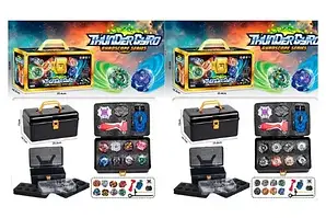 Ігровий набір Бейблейд у кейсі, 8 вовчків Beyblade — комплект для битв